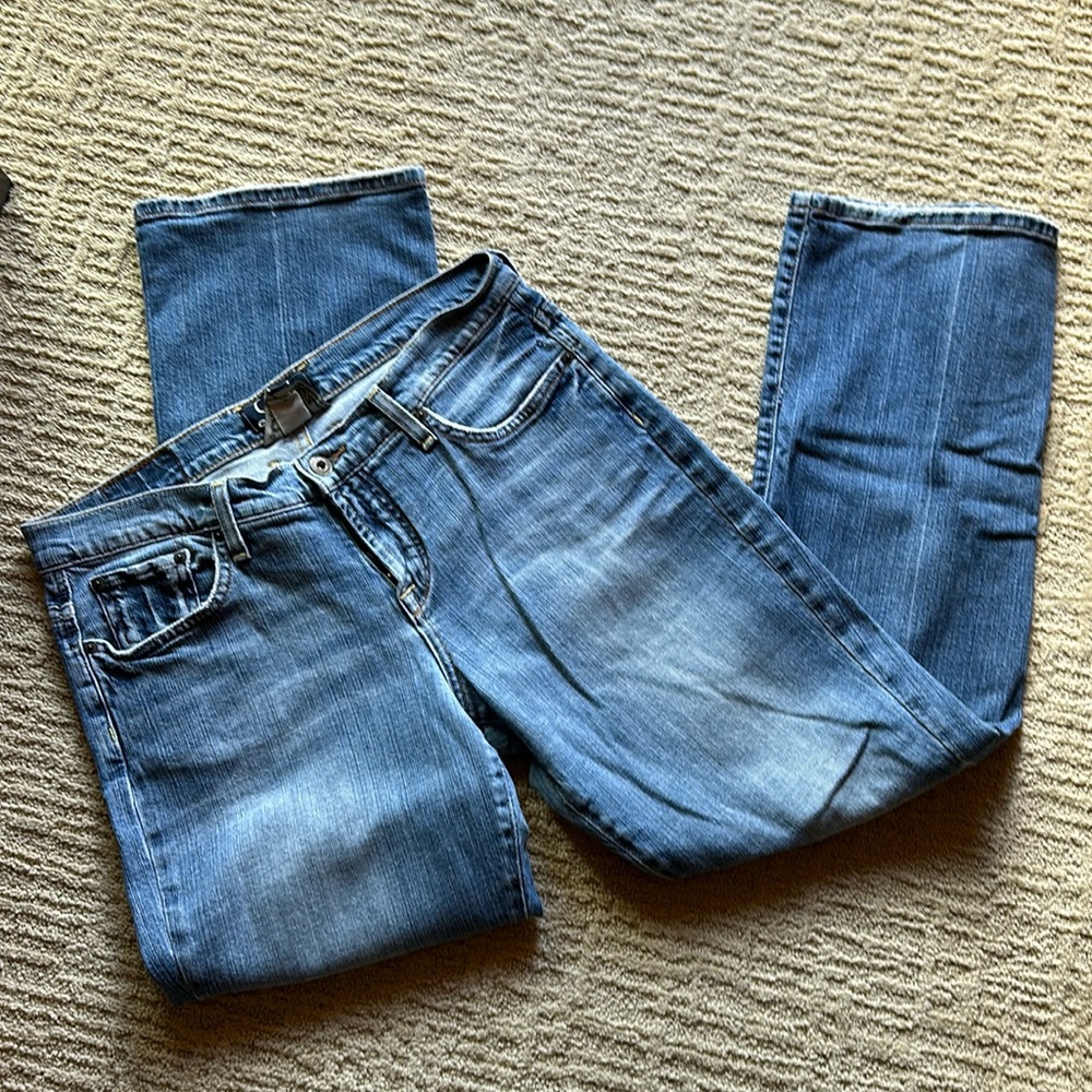 Worn look, naturally distressed Lucky Brand Jeans